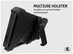 Pelican Shield Carbon Fibre Case Samsung S24 Standard 6.2 inch - Black