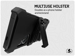 Pelican Shield Carbon Fibre Case Samsung S24 Plus 6.7 inch - Black