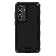 Load image into Gallery viewer, Pelican Shield Carbon Fibre Case Samsung S24 Plus 6.7 inch - Black