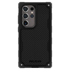 Pelican Shield Carbon Fibre Case Samsung S24 Ultra 6.8 inch - Black