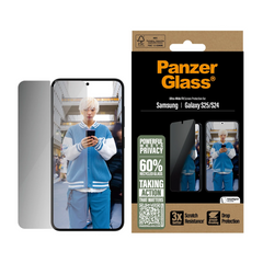 PanzerGlass UW Privacy Screen Guard Samsung S25 & S24 Standard 6.2 - Tint