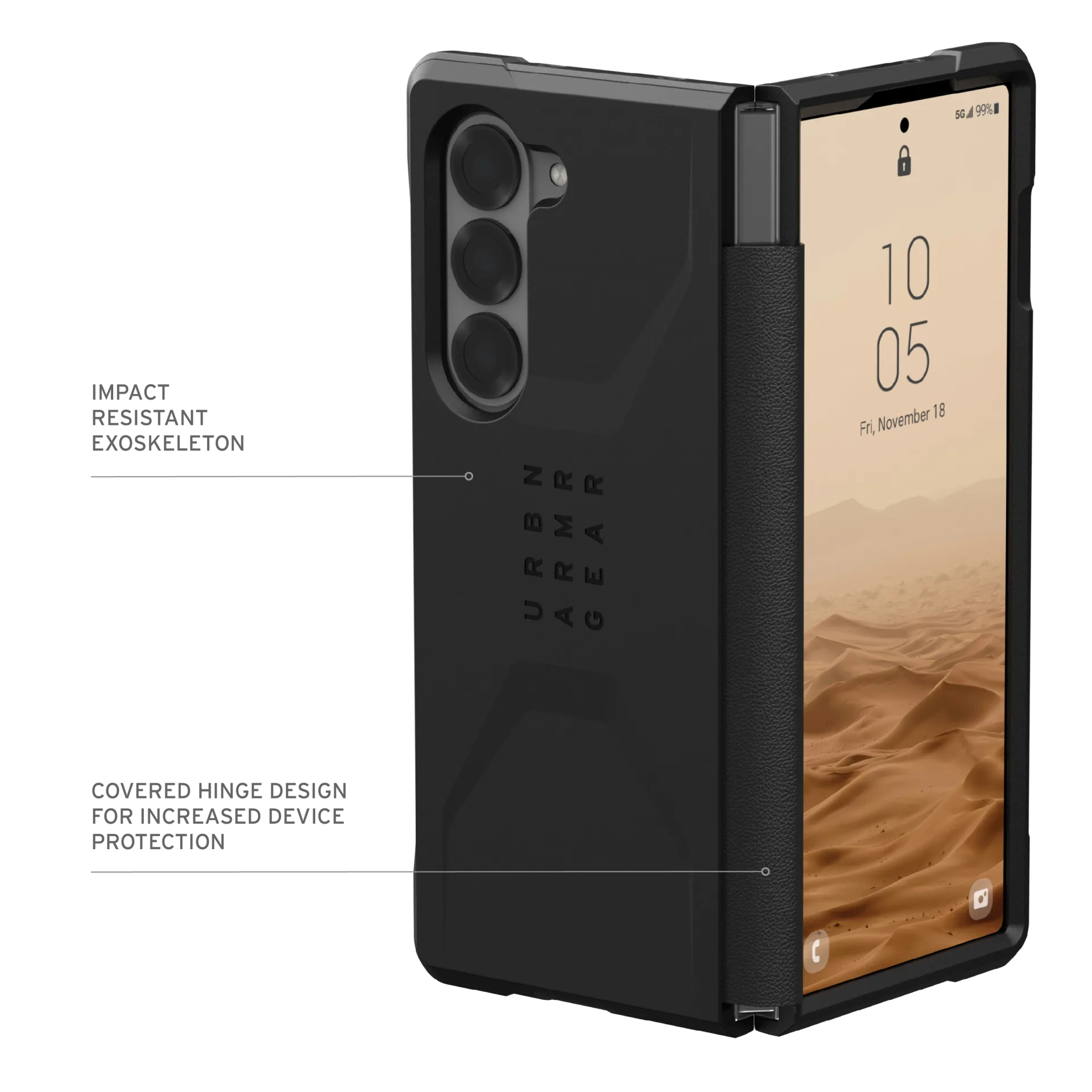 Civilian Series Galaxy Z Fold6 (2024) Case-Black