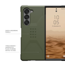 Load image into Gallery viewer, Civilian Series Galaxy Z Fold6 (2024) Case-Olive