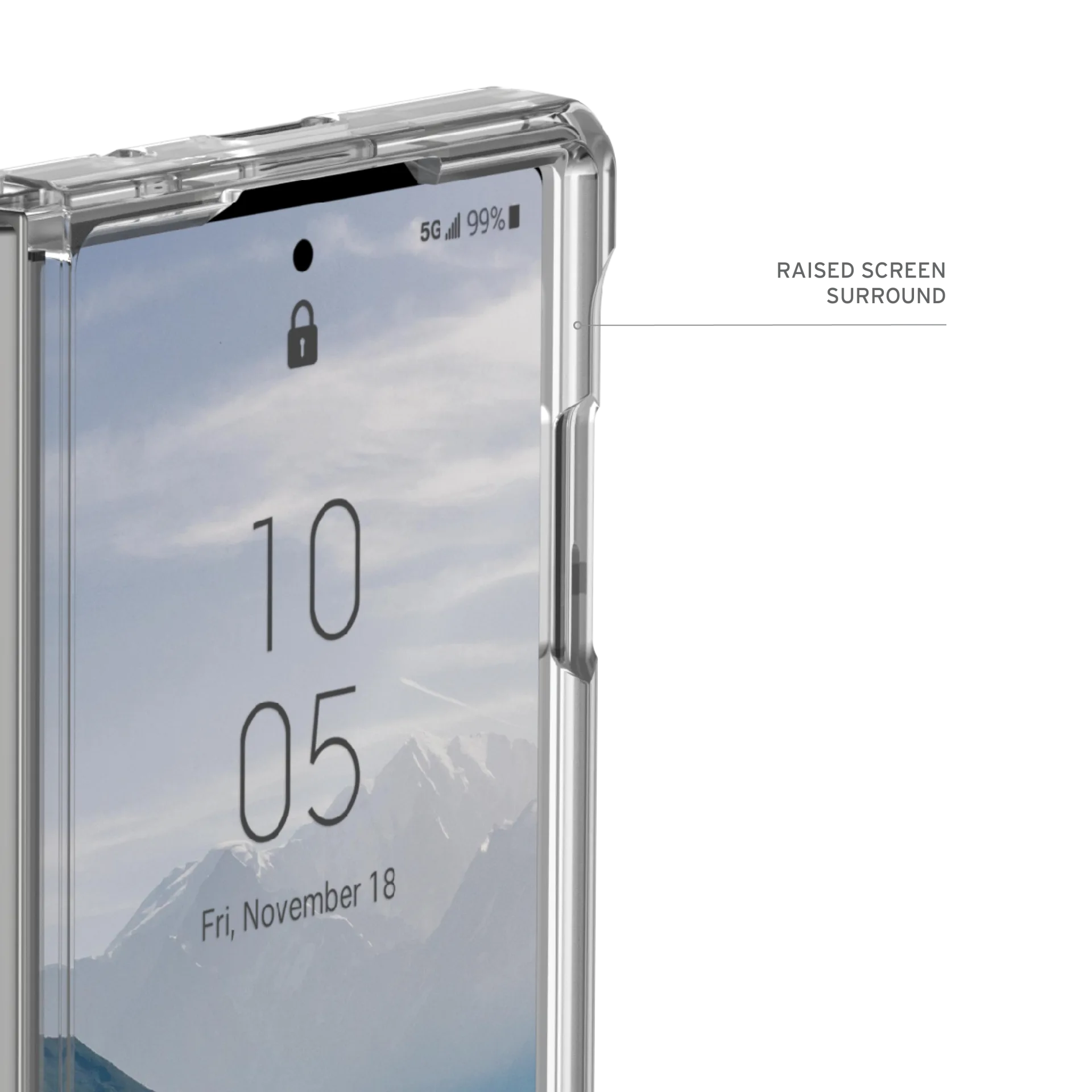 UAG Plyo Case for Samsung Galaxy Z Fold 6 (2024) - Ice