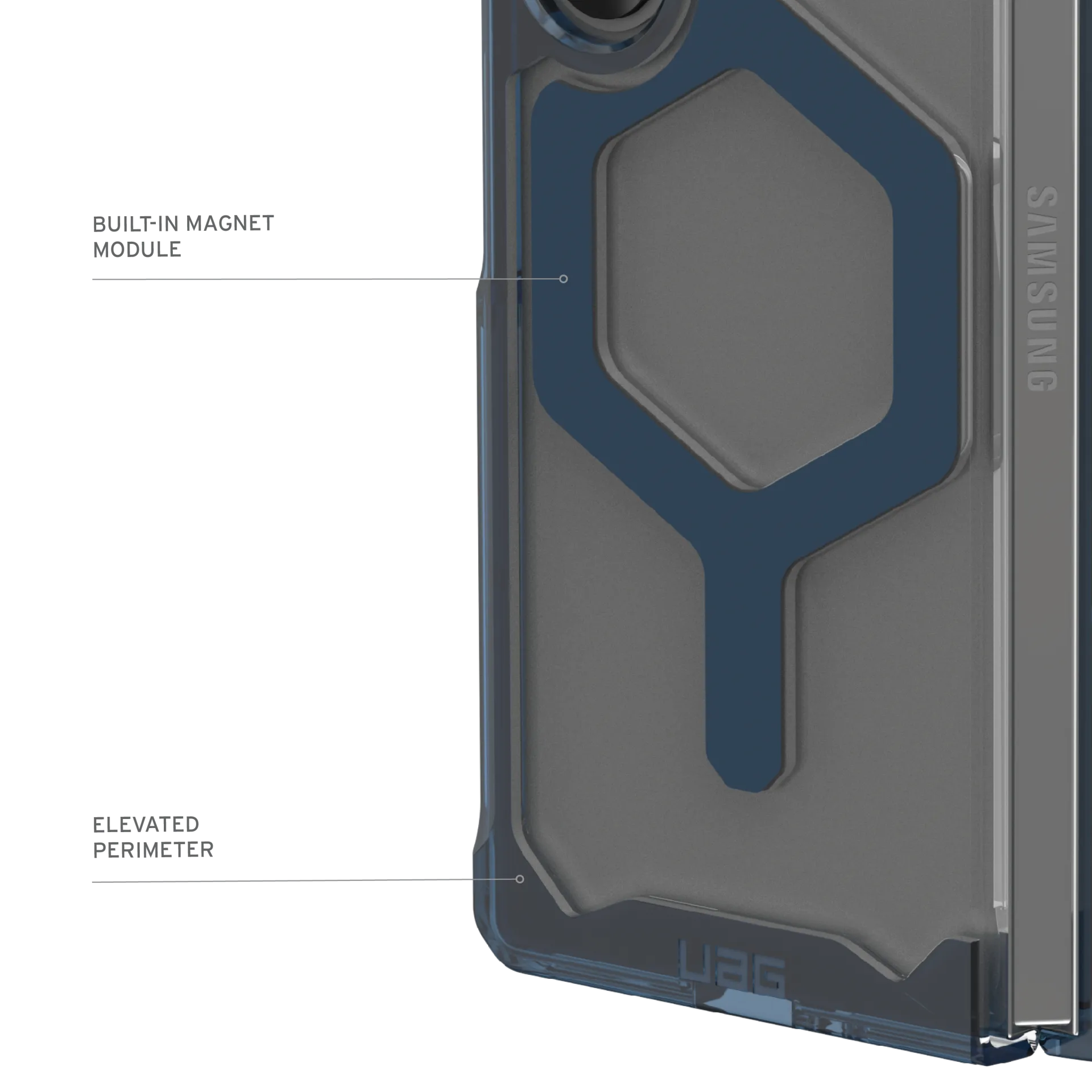 UAG Plyo Pro Case for Samsung Galaxy Z Fold 6 (2024) - Ice /Mallard