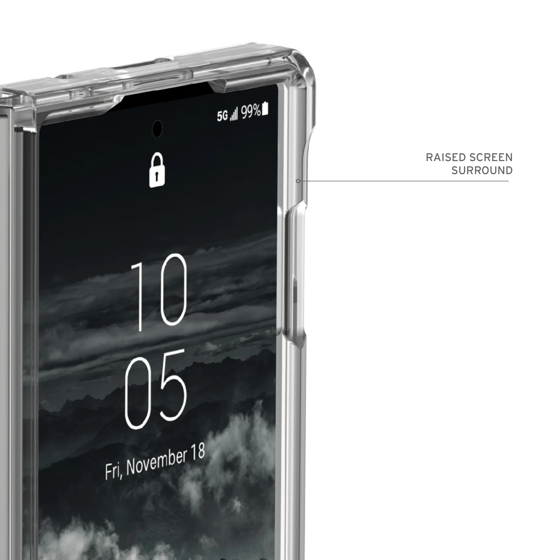 UAG Plyo Pro Case for Samsung Galaxy Z Fold 6 (2024) - Ice/Silver