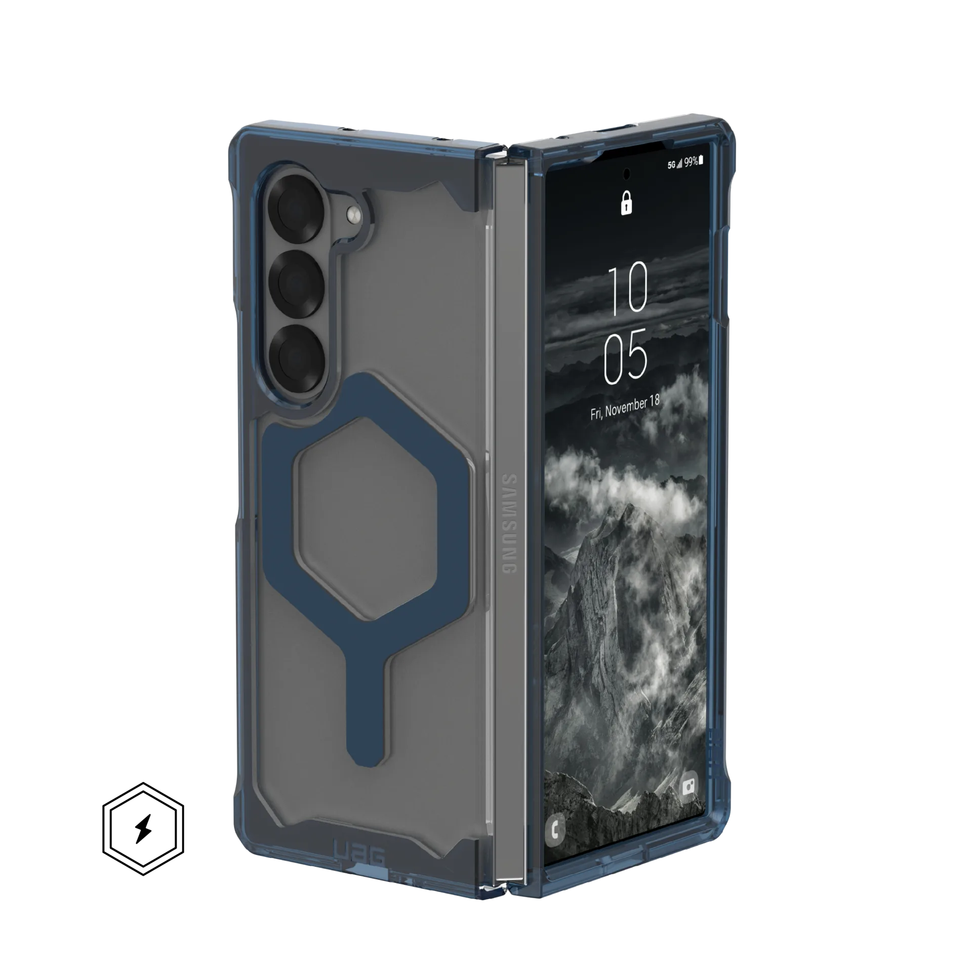 UAG Plyo Pro Case for Samsung Galaxy Z Fold 6 (2024) - Ice /Mallard