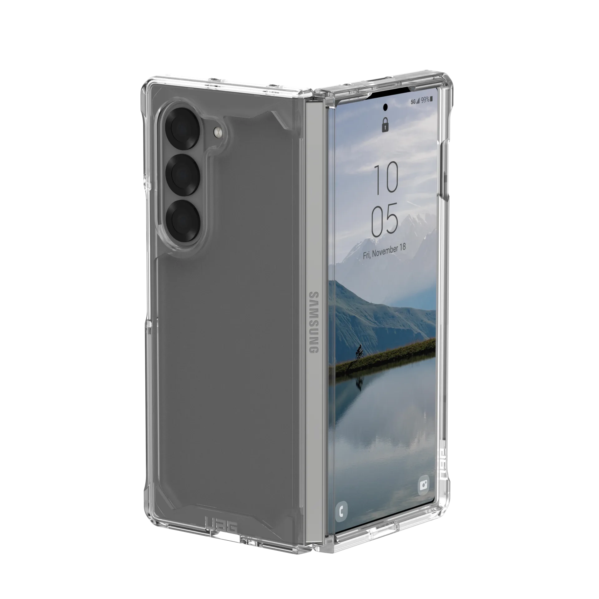 UAG Plyo Case for Samsung Galaxy Z Fold 6 (2024) - Ice