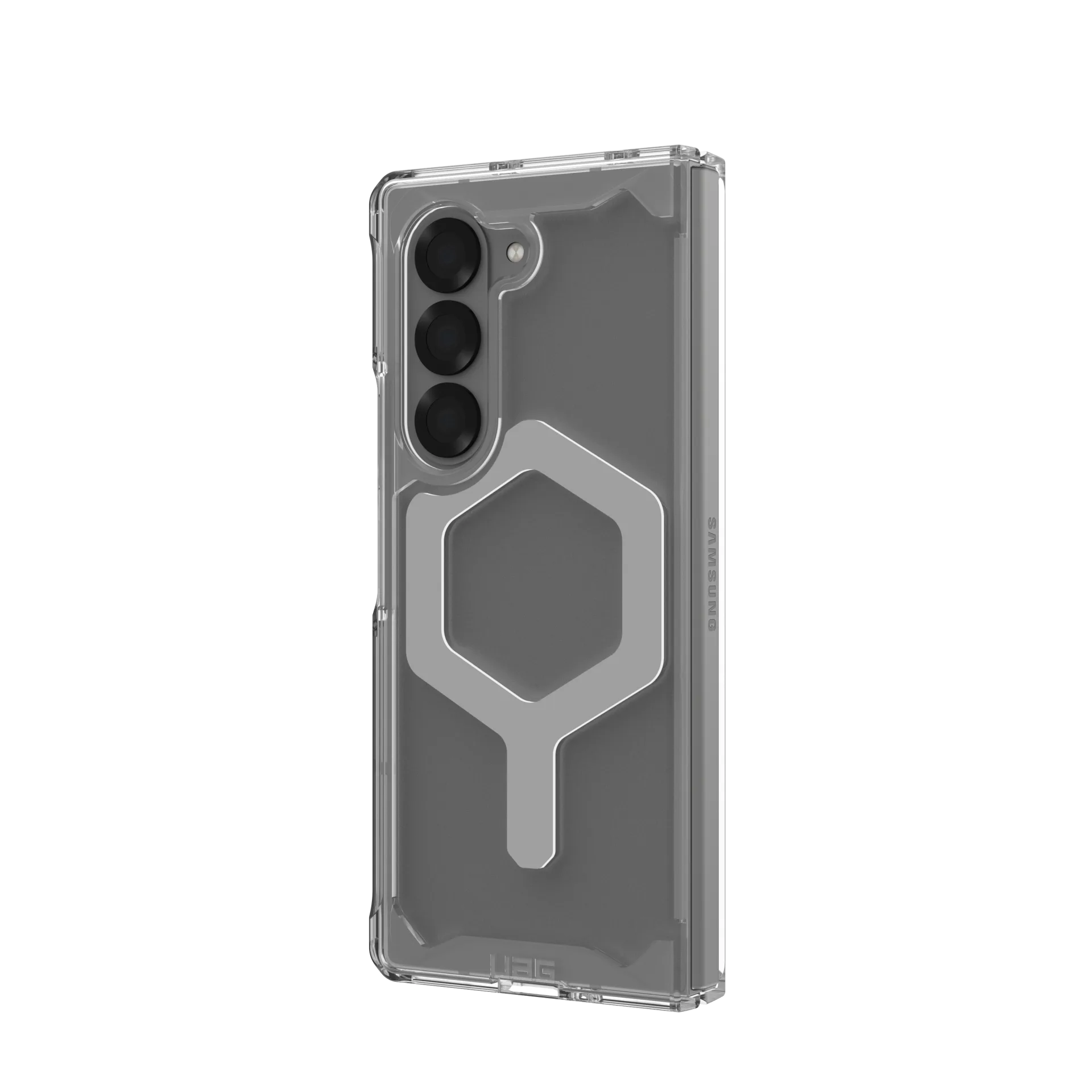UAG Plyo Pro Case for Samsung Galaxy Z Fold 6 (2024) - Ice/Silver