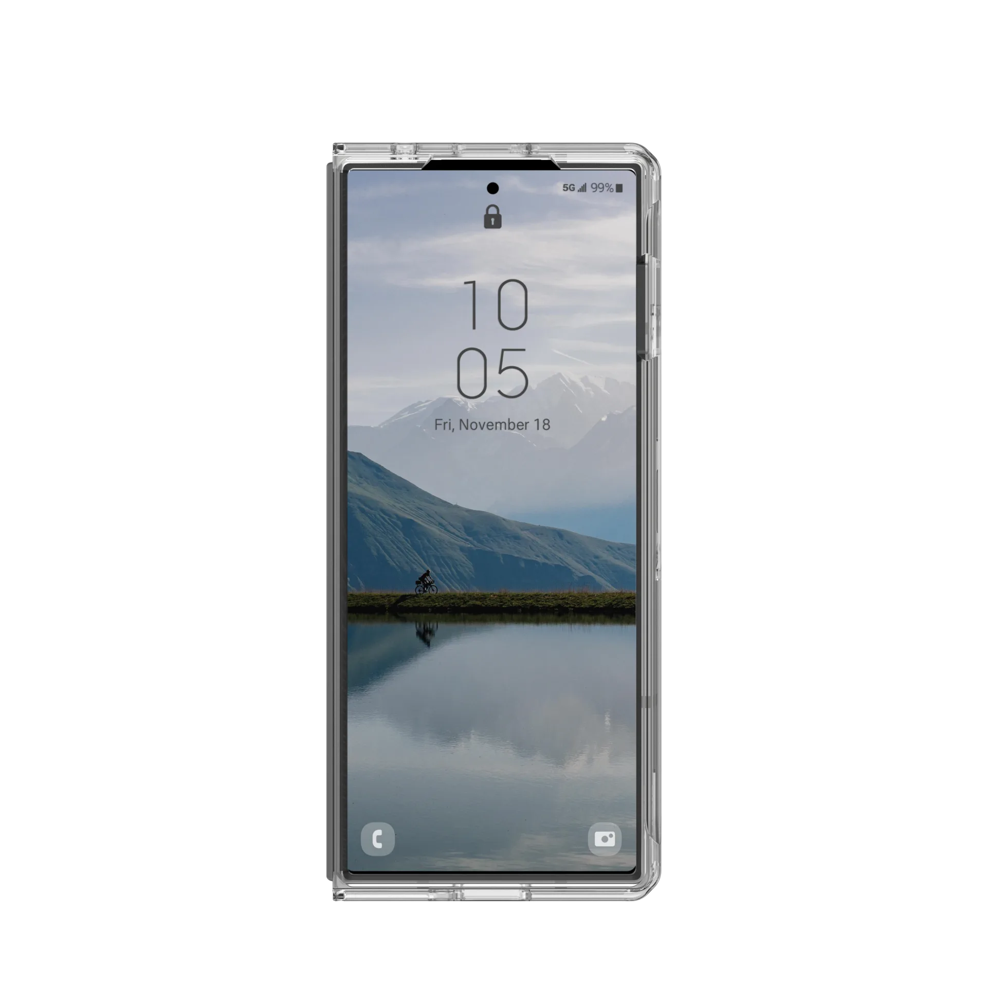 UAG Plyo Case for Samsung Galaxy Z Fold 6 (2024) - Ice