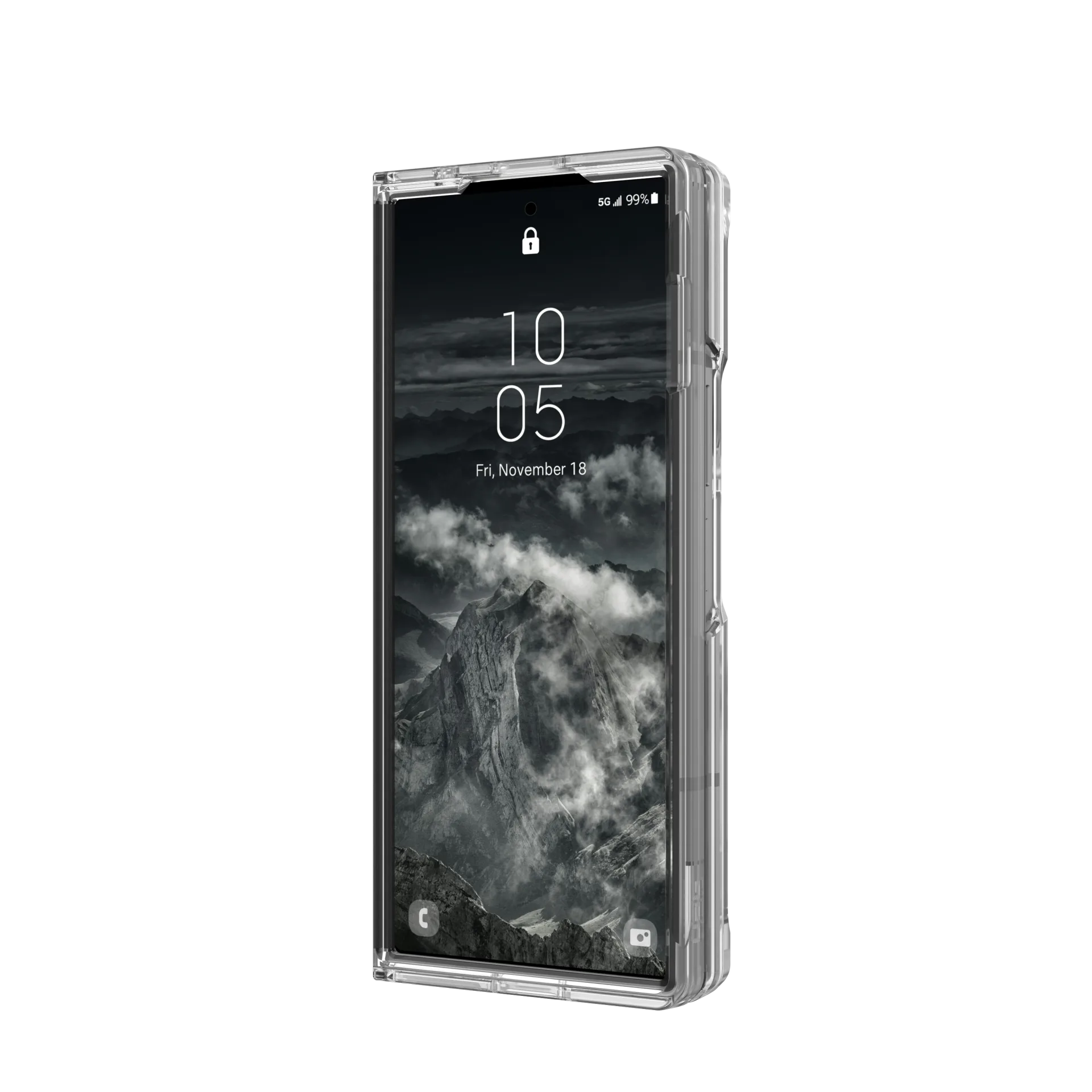 UAG Plyo Pro Case for Samsung Galaxy Z Fold 6 (2024) - Ice/Silver