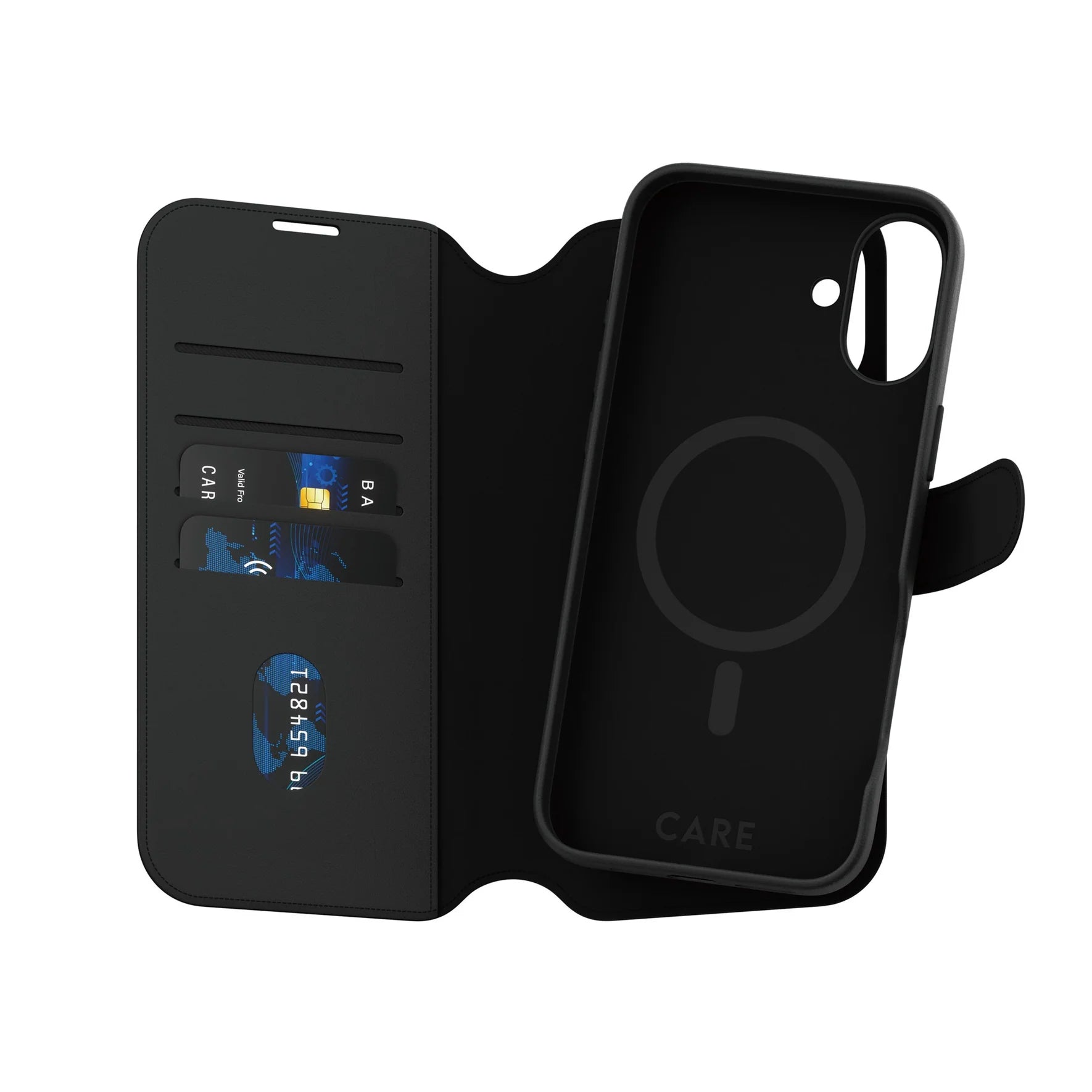 PanzerGlass Tango 2 in 1 Wallet Case for iPhone 16 Plus 6.7 - Black
