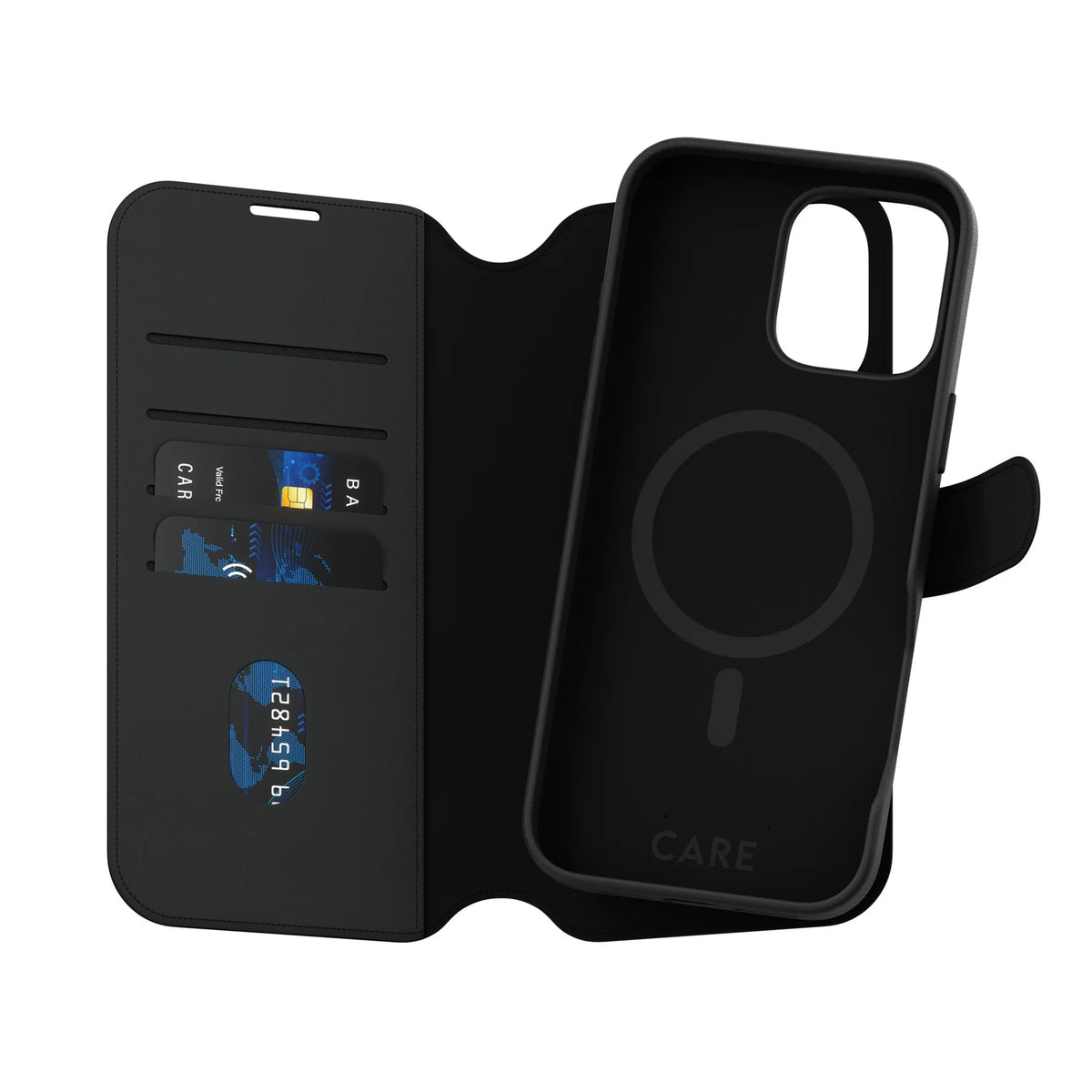 PanzerGlass Tango 2 in 1 Wallet Case for iPhone 16 Pro Max 6.9 - Black