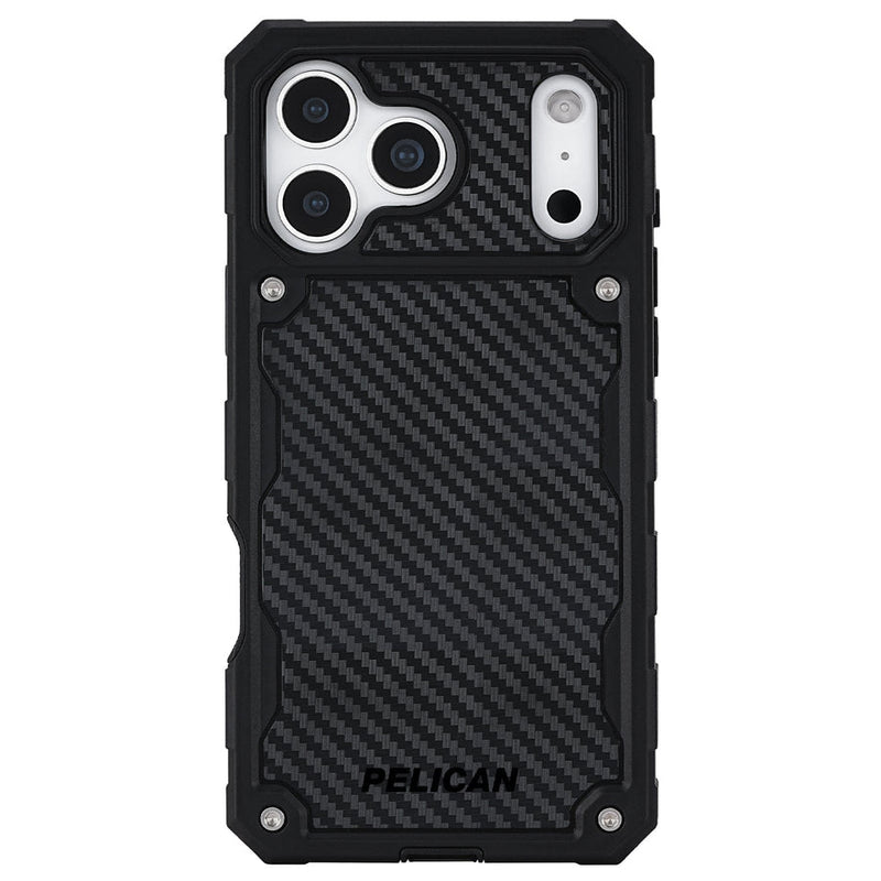 Pelican Shield MagSafe Case with Holster for iPhone 17 Pro Max - Carbon Fiber