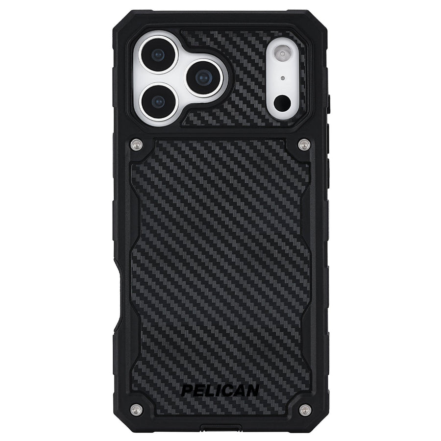 Pelican Shield MagSafe Case with Holster for iPhone 17 Pro Max - Carbon Fiber
