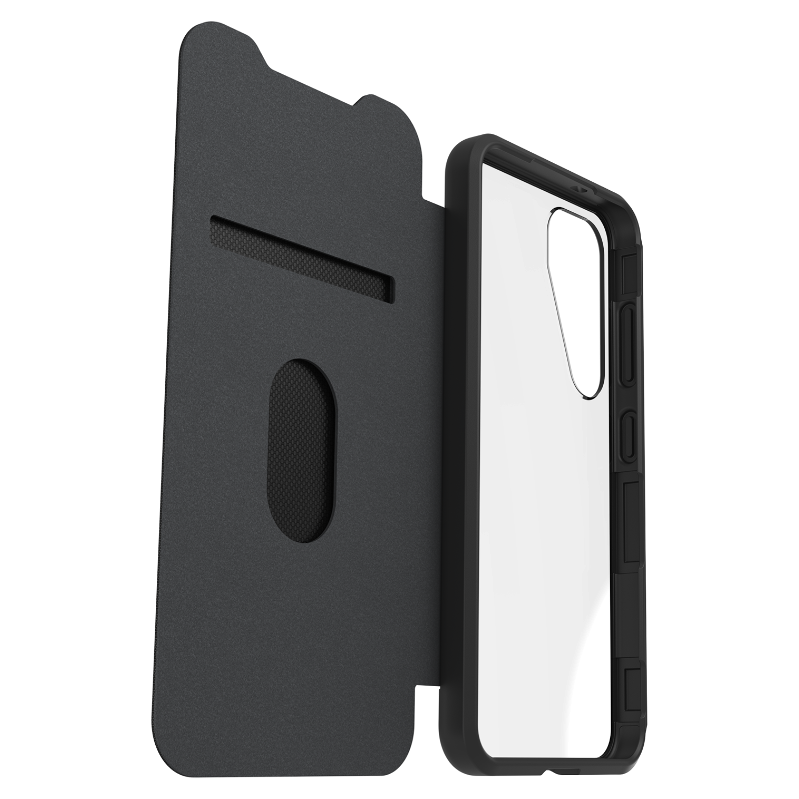 Otterbox React Folio Case Samsung S25 Plus 6.7 inch - Black / Clear