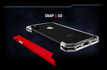 Load image into Gallery viewer, ElementCase Rail for iPhone 11 / XR Clear Red - BONUS MOUS Screen Protector!