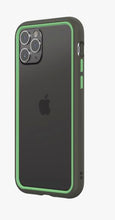 Load image into Gallery viewer, RhinoShield CrashGuard NX Customisable Protective Bumper Case For iPhone 11 Pro - Graphite/Fern Green