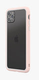 RhinoShield CrashGuard NX Customisable Protective Bumper Case for iPhone 11 Pro Max - Blush Pink White
