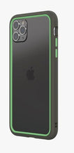 Load image into Gallery viewer, RhinoShield CrashGuard NX Customisable Protective Bumper Case for iPhone 11 Pro Max - Graphite/Fern Green