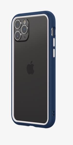 RhinoShield CrashGuard NX Customisable Protective Bumper Case For iPhone 11 Pro - Royal Blue/White
