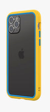 Load image into Gallery viewer, RhinoShield CrashGuard NX Customisable Protective Bumper Case For iPhone 11 Pro - Yellow/Azure Blue