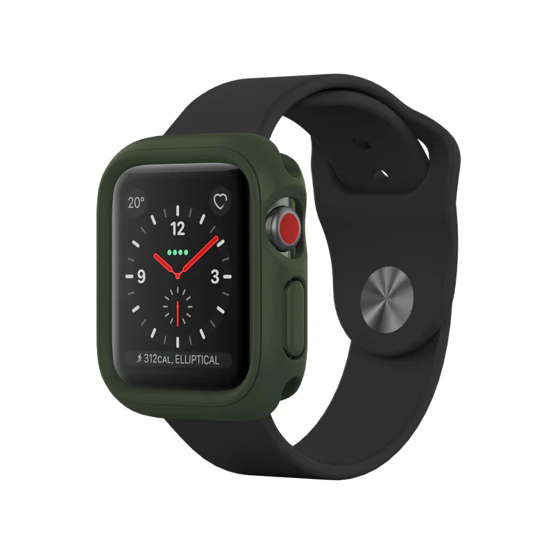 RhinoShield CrashGuard NX for Apple Watch 44mm series 4/5/6/SE- Army Green