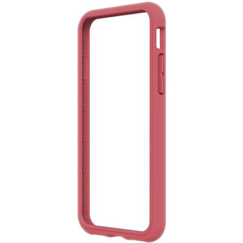 RhinoShield CrashGuard Bumper Case for iPhone 8 / 7 / SE 2020 / SE 2022 Coral Pink - FREE Screen Protector