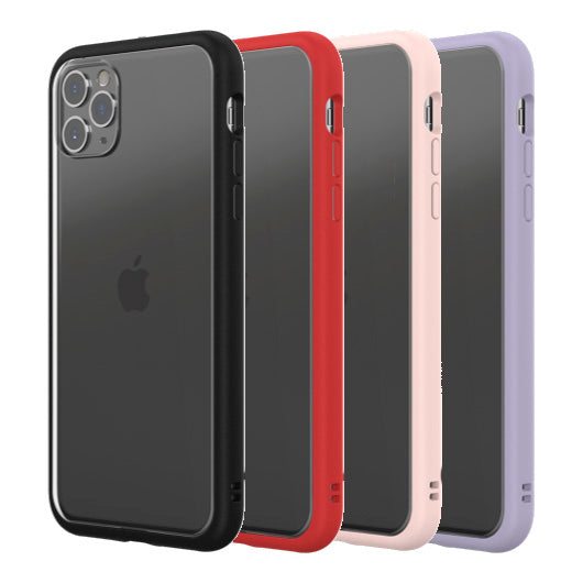 RhinoShield Mod NX Bumper Case & Clear Backplate iPhone 11 Pro Max - Blush Pink