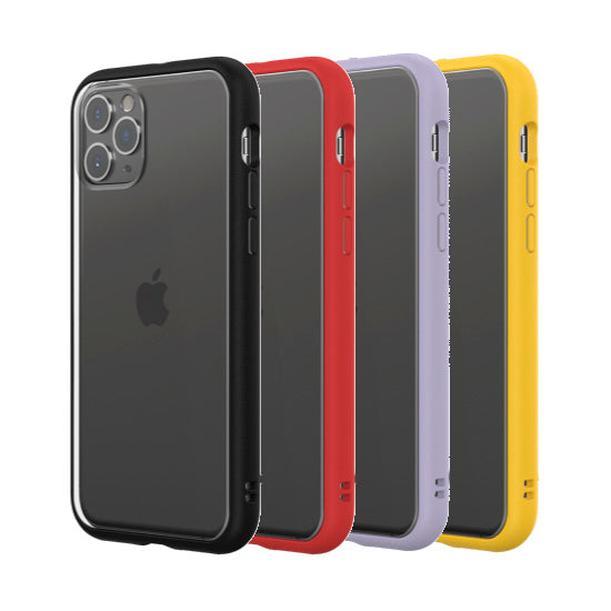 RhinoShield Mod NX Bumper Case & Clear Backplate iPhone 11 Pro - Red