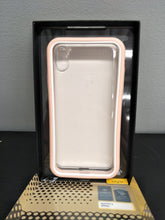 Load image into Gallery viewer, RhinoShield Mod NX Bumper Case &amp; Clear Backplate For iPhone XR - Blush Pink/White