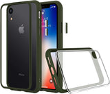 RhinoShield Mod NX Bumper Case & Clear Backplate For iPhone XR - Camo Green