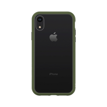 Load image into Gallery viewer, RhinoShield Mod NX Bumper Case &amp; Clear Backplate For iPhone XR - Camo Green