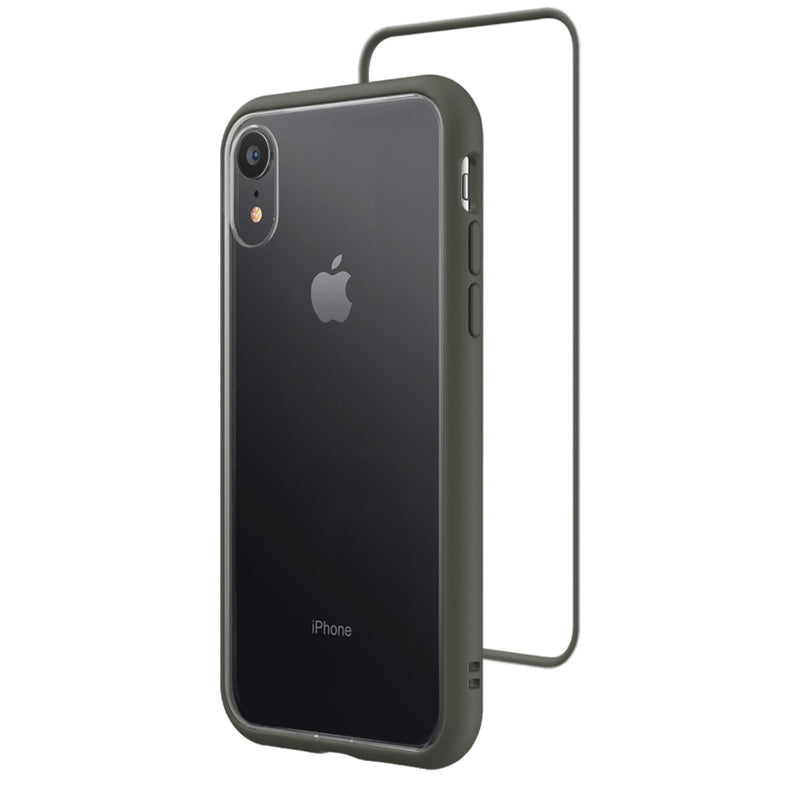 RhinoShield Mod NX Bumper Case & Clear Backplate For iPhone XR - Graphite