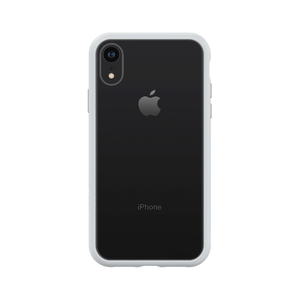 RhinoShield Mod NX Bumper Case & Clear Backplate For iPhone XR - Platinum Grey