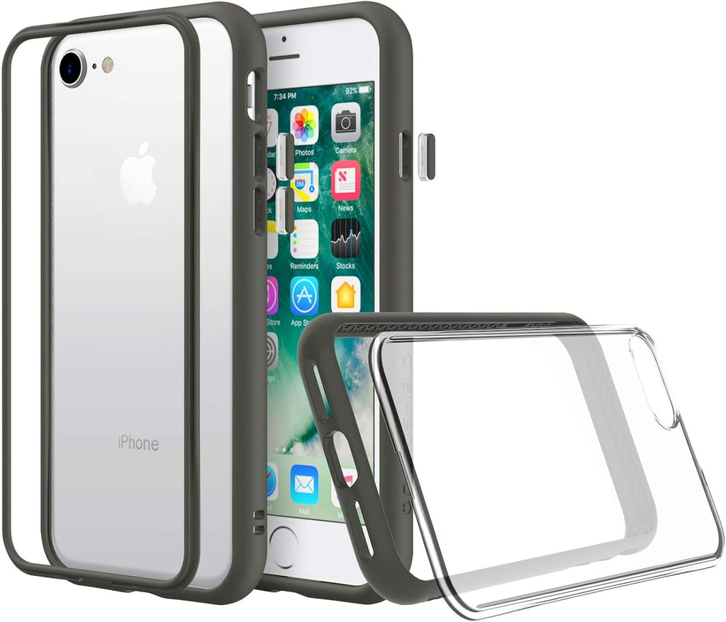 RhinoShield Mod NX Bumper Case & Clear Backplate For iPhone XS Max - Graphite