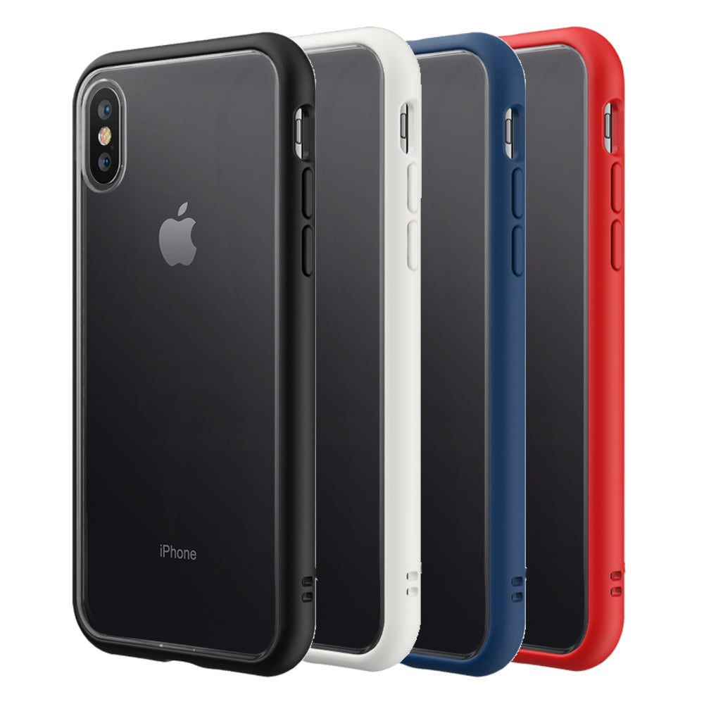 RhinoShield Mod NX Bumper Case & Clear Backplate For iPhone XS Max - Graphite
