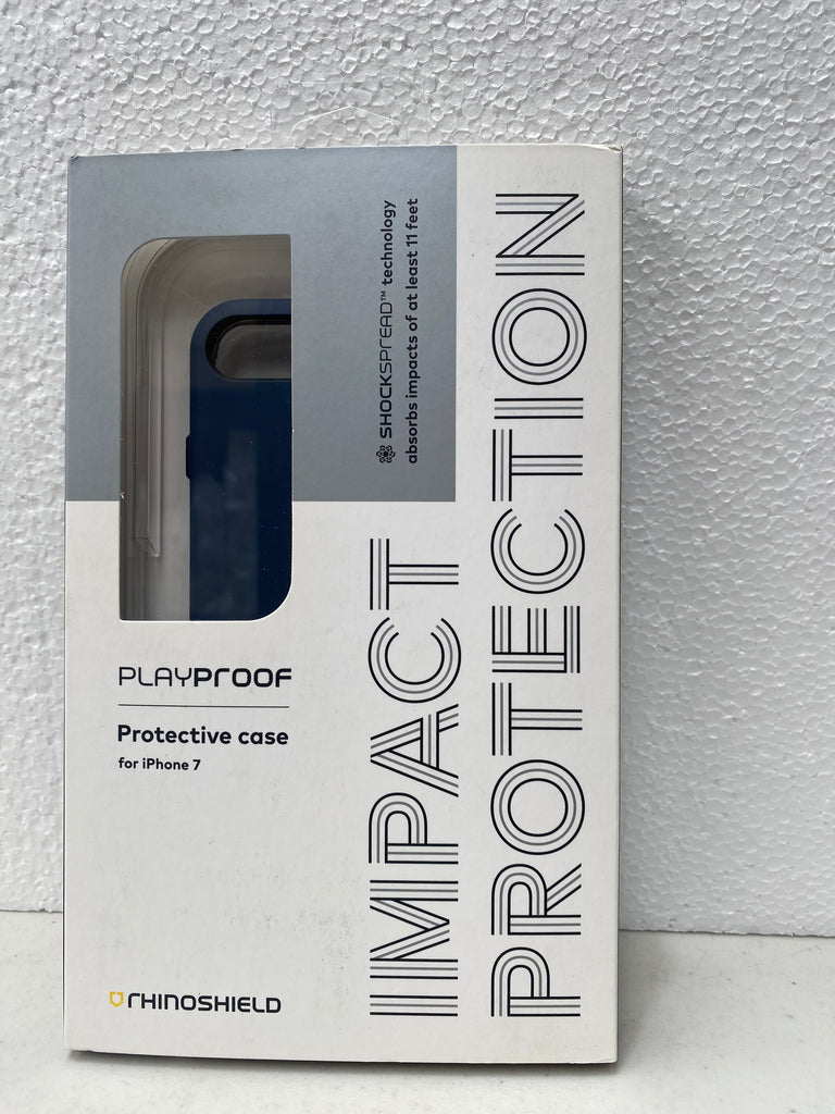 RhinoShield PlayProof Case for iPhone 8 / 7 / SE 2020 / SE 2022 in Blue - BONUS Screen Protector