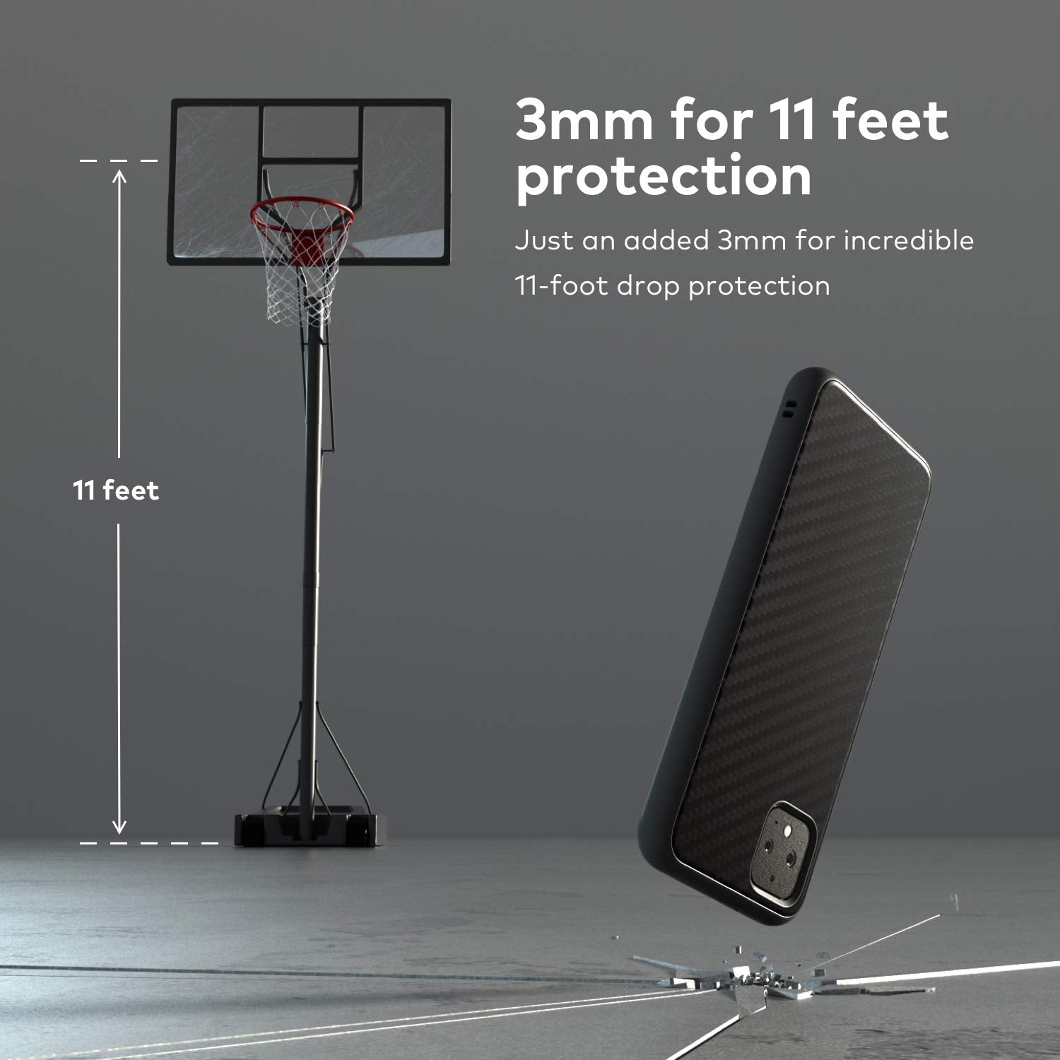 RhinoShield SolidSuit For Google Pixel 4 XL - Carbon Fibre