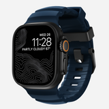 Nomad Rocky Point Band for Apple Watch 44-49 & Ultra 1 - 3 - Atlantic (Black Hardware)