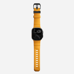 Nomad Rocky Point Band for Apple Watch 42-49 & Ultra 1 -3  - Sol Yellow (Black Hardware)