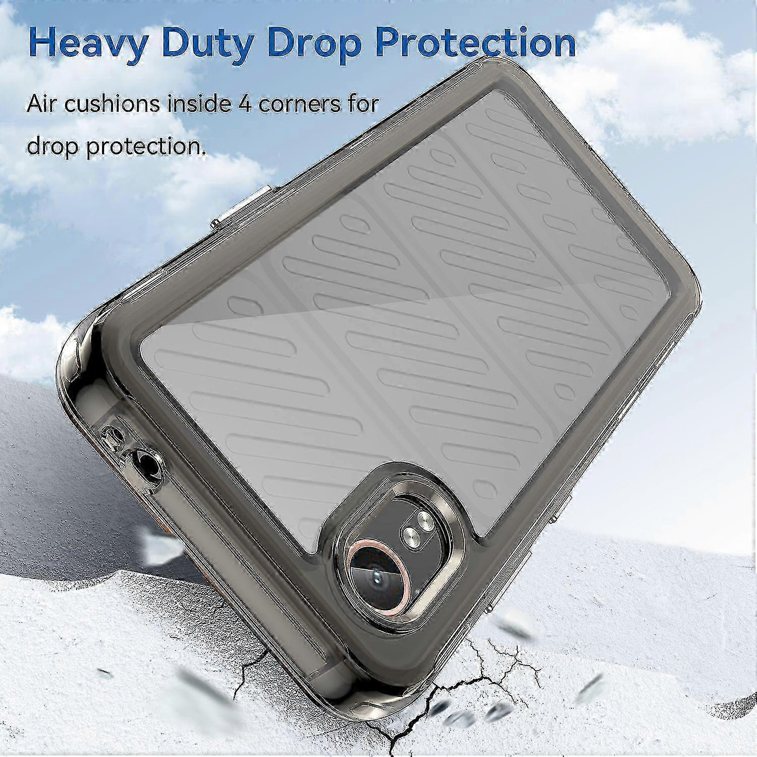 Rugged & Protective Phone Case Samsung XCover 7 Standard - Clear Grey