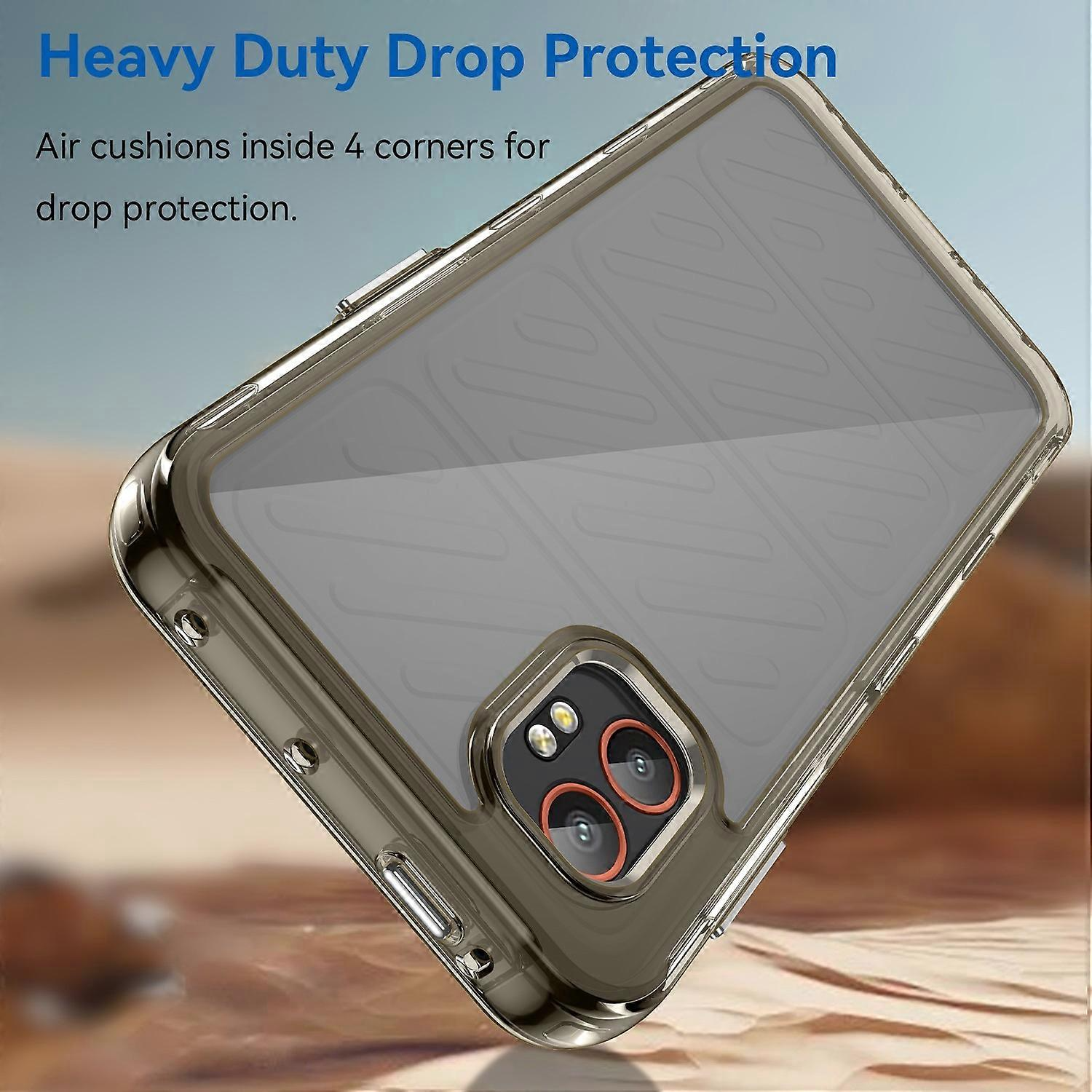 Rugged & Protective Phone Case Samsung XCover 7 Pro - Clear Grey