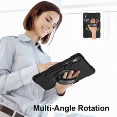 Rugged Case Hand & Shoulder Strap Samsung Tab S10 Lite / FE / S9 / S9 FE - Black
