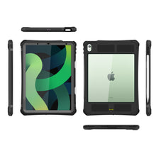 Load image into Gallery viewer, Rugged &amp; Waterproof Protective Case iPad Air 10.9 4th / 5th gen - Black