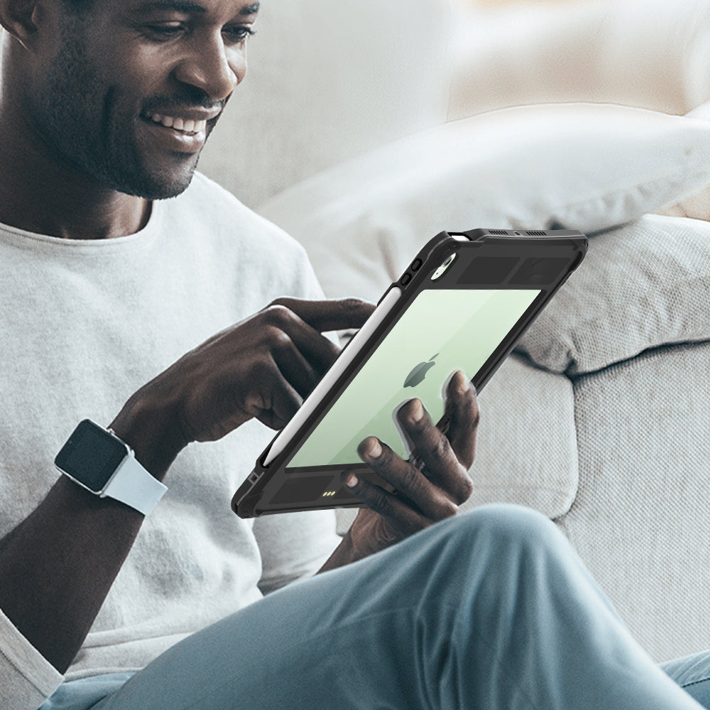 Rugged & Waterproof Protective Case iPad Air 11 M2 / M3 / Air 4th / 5th gen 10.9 - Black