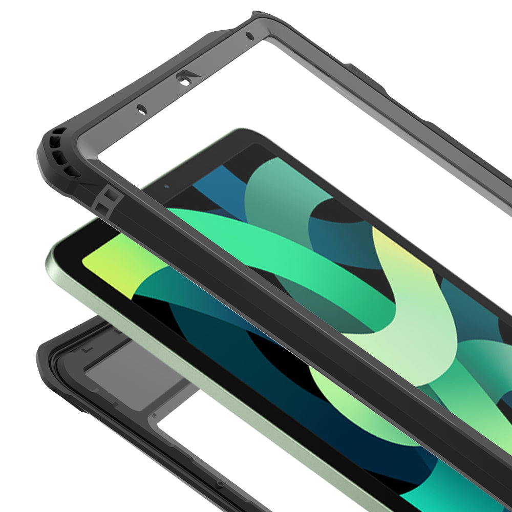 Rugged & Waterproof Protective Case iPad Air 11 M2 / M3 / Air 4th / 5th gen 10.9 - Black