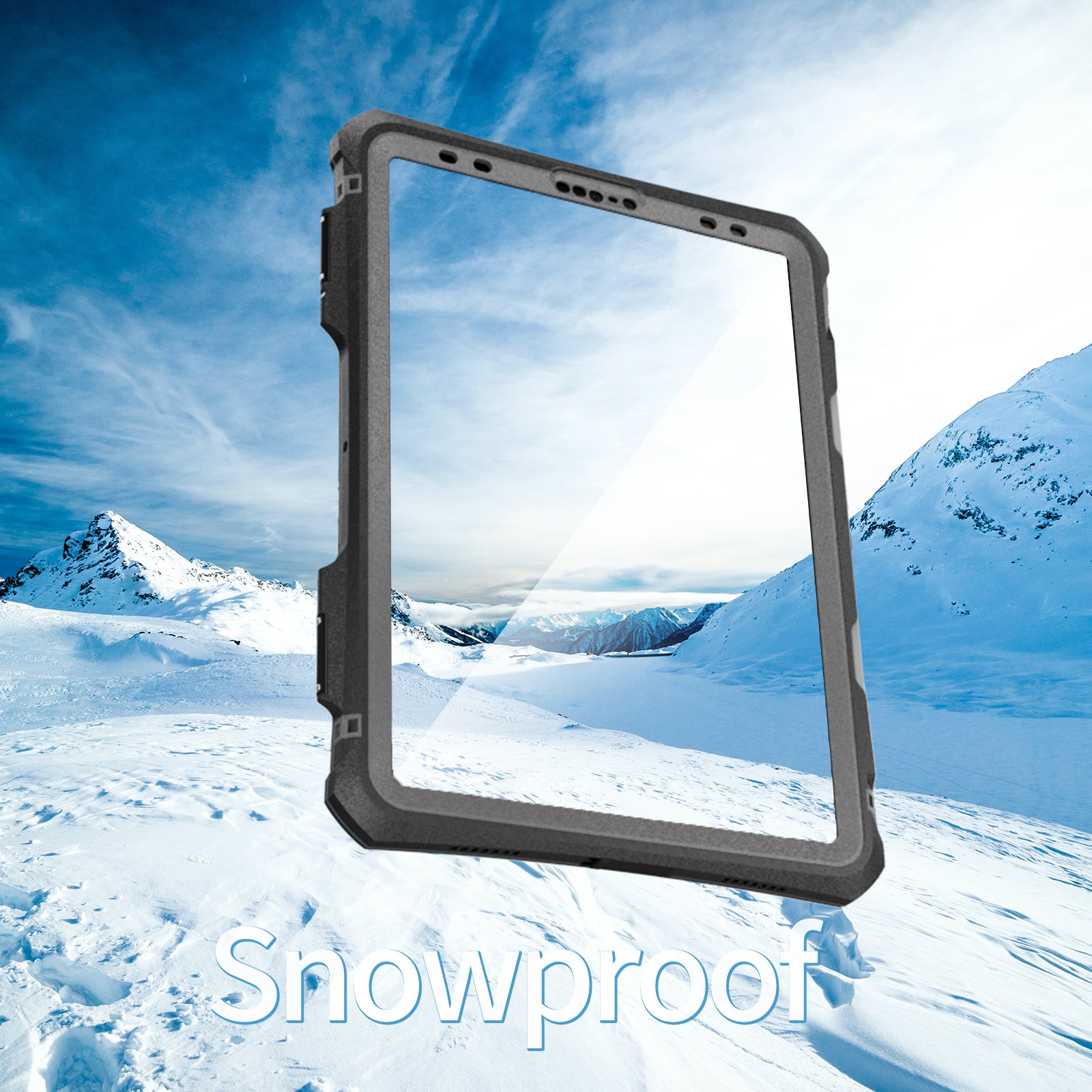 Rugged & Waterproof Protective Case iPad Pro 11 M4 5th inch 2024 - Black