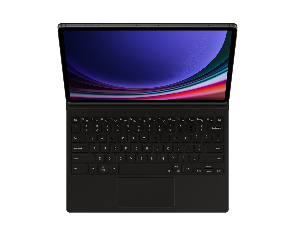 Samsung Original Book Cover Keyboard Case Galaxy Tab S9 Ultra X910 14.6 inch - Black