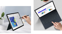 Load image into Gallery viewer, Samsung Original Book Cover Keyboard Case for Galaxy Tab S9 Plus 12.4 - Black